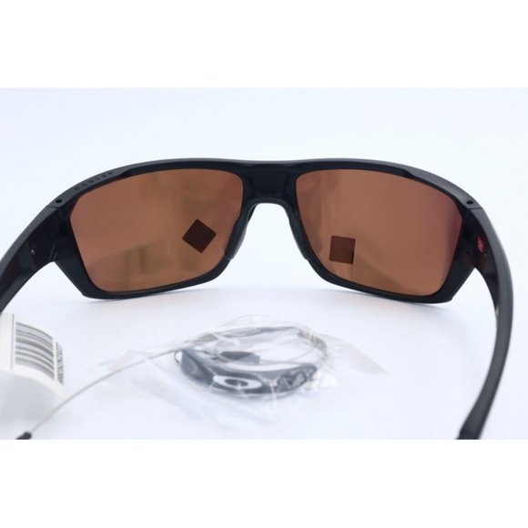 Oakley Cranksharft OO9416-2664 Matte Wrap Black Sunglasses Gold PRIZM Polarized - Picture 6 of 10